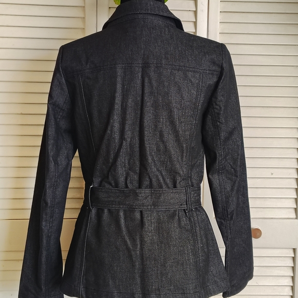G.H. Bass & Co. Dark Gray Belted Blazer - Picture 4 of 10